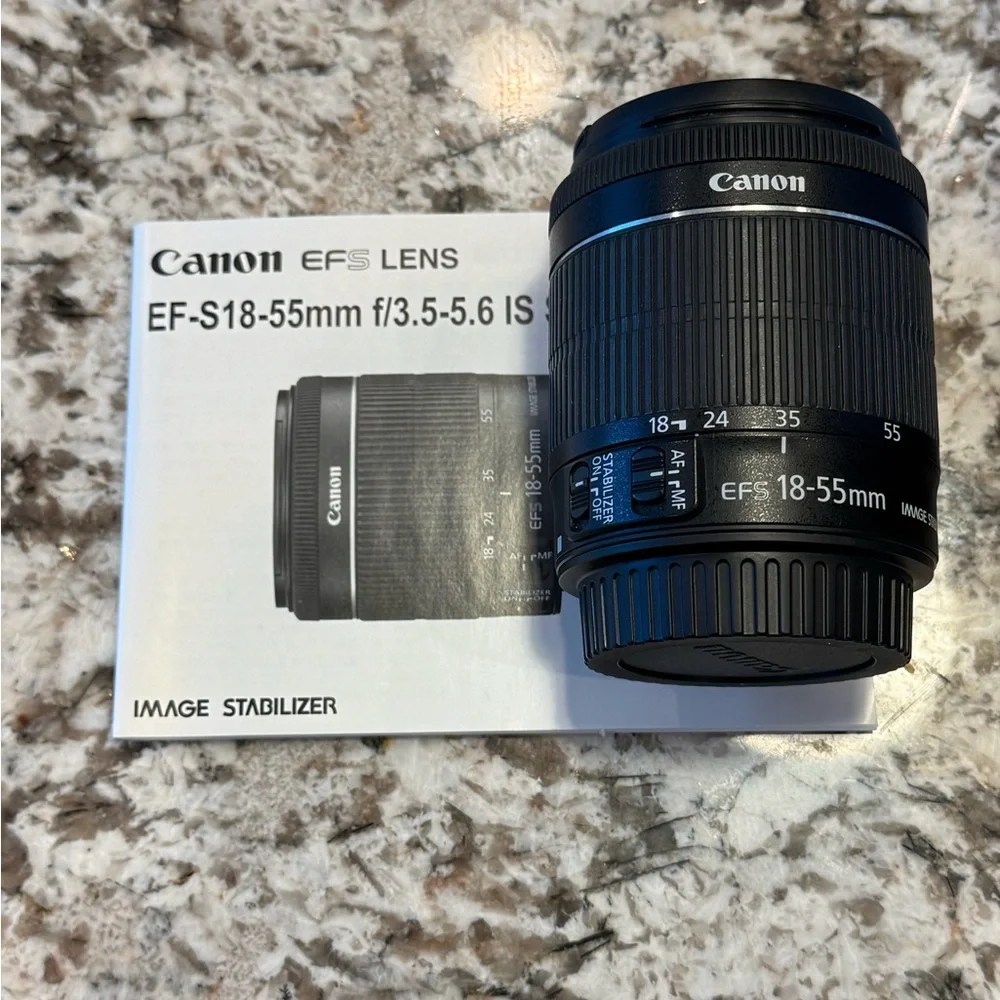 Canon EOS Rebel SL1 Camera CEF S 18-55.IS STM Kit with lenses